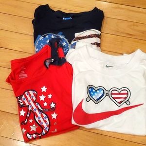 Patriotic girl's size 6 lot. Celebrate summer!